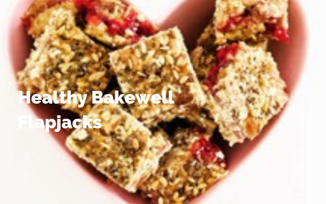 Healthy Bakewell Flapjacks