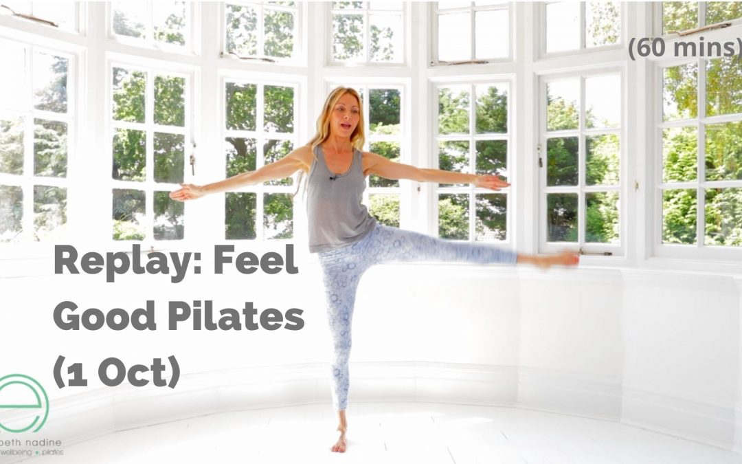 Replay: Feel Good Friday Pilates (1 October)