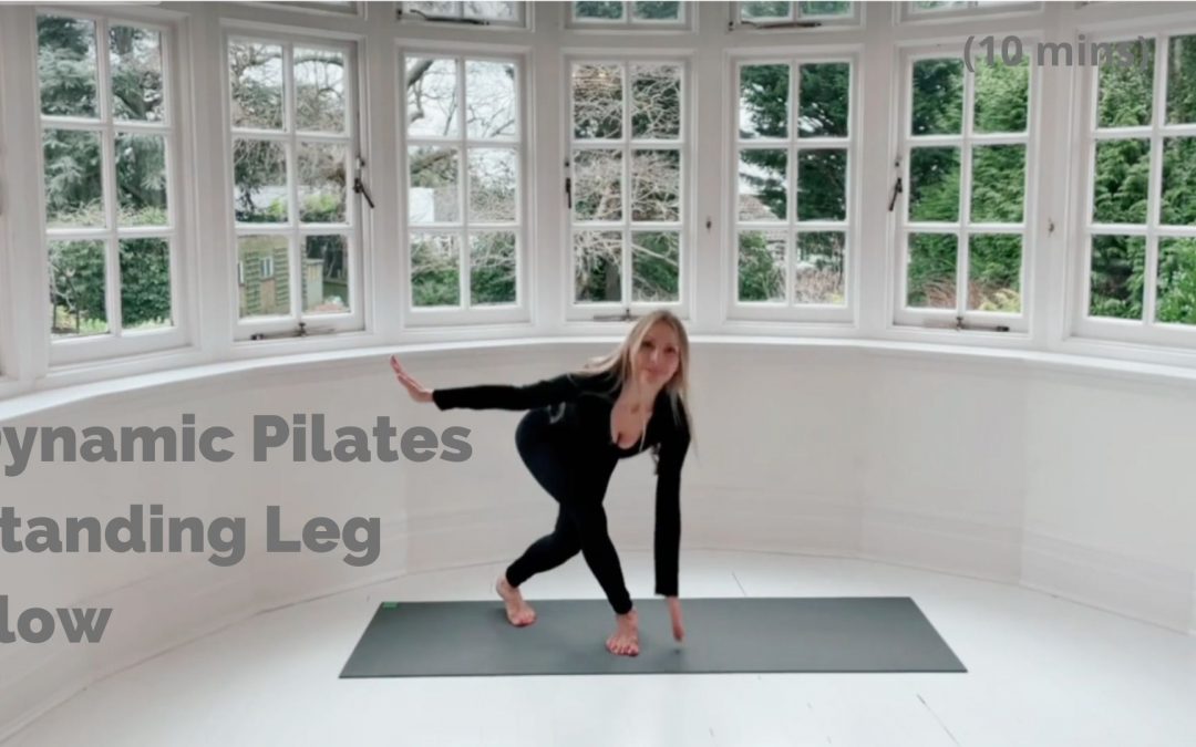 Dynamic Standing Pilates Leg & Glutes Flow (10 mins)