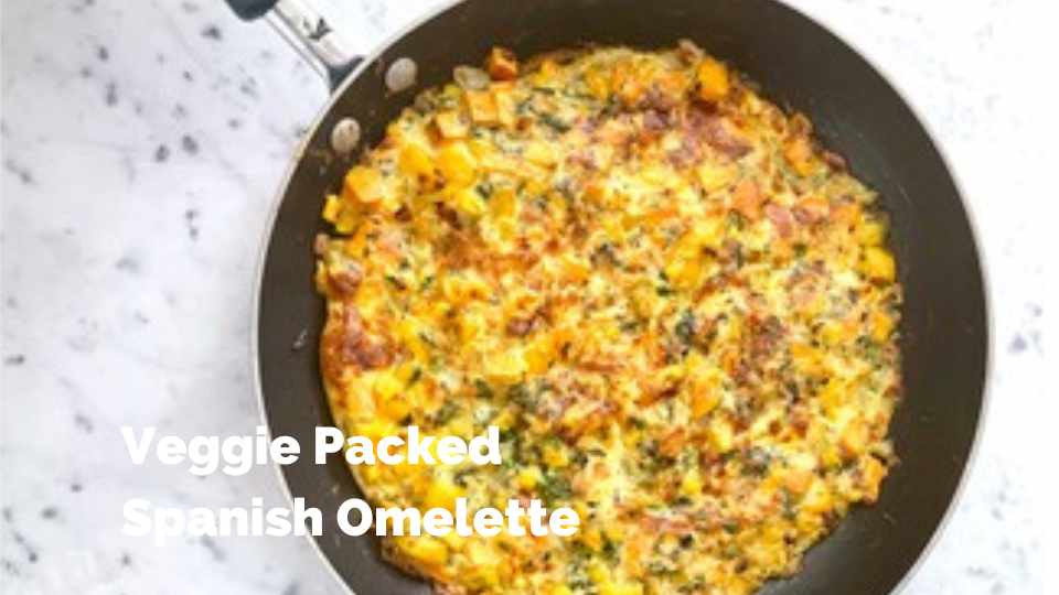 A Veggie Twist on a Spanish Omelette