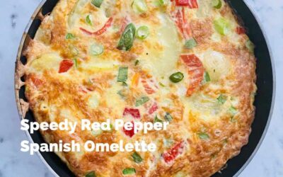 Speedy Red Pepper Spanish Omelette Style