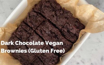 Dark Chocolate Vegan Brownie (Gluten Free)