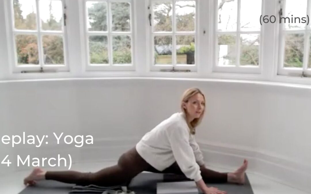 Replay: Yoga (21 March)