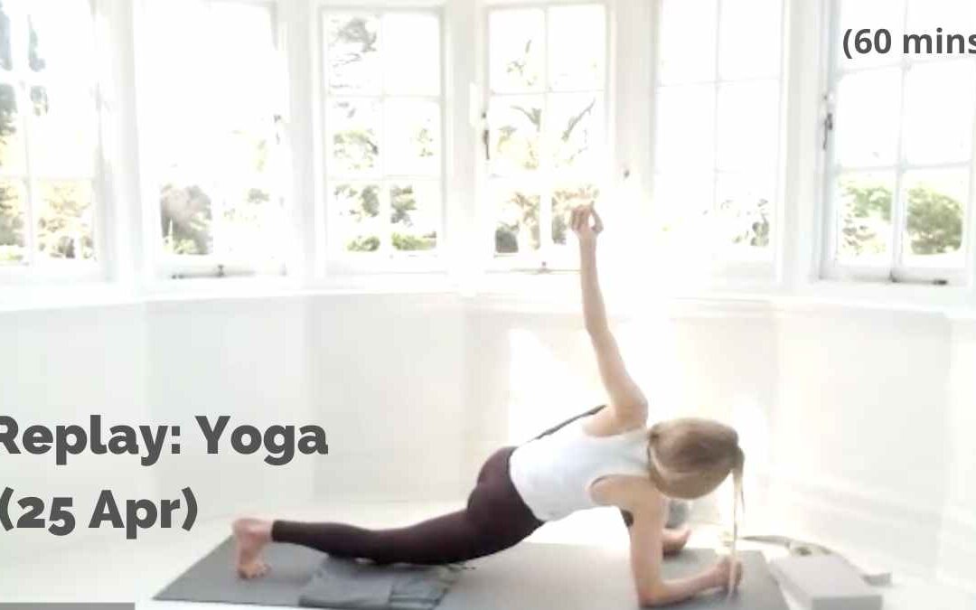 Replay: Yoga (25 April)