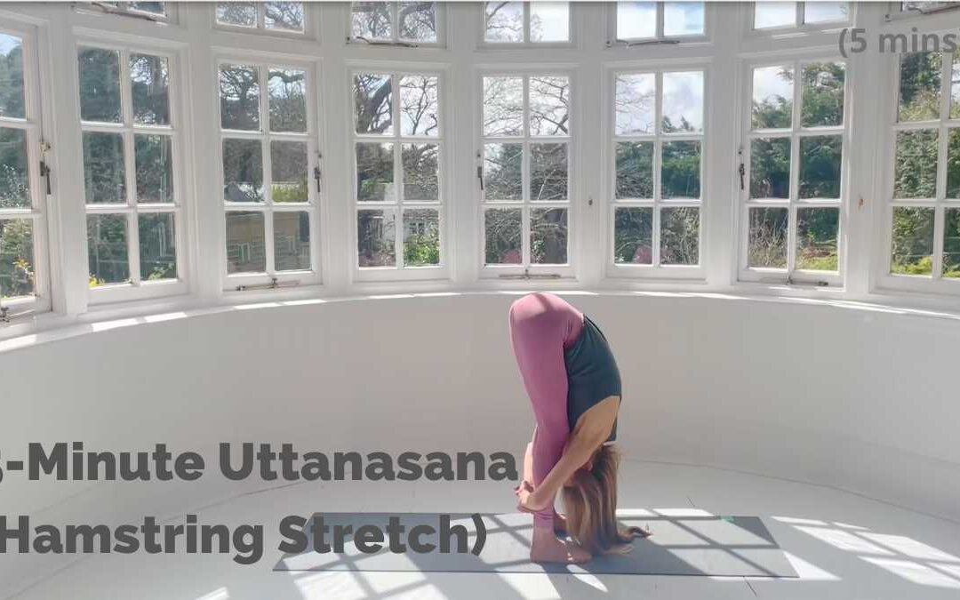 5-Minute Uttanasana (Hamstring Stretch)