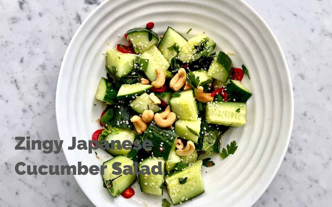 Zingy Japanese Cucumber Salad