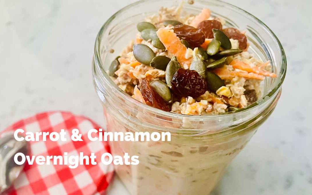 Carrot & Cinnamon Overnight Oats