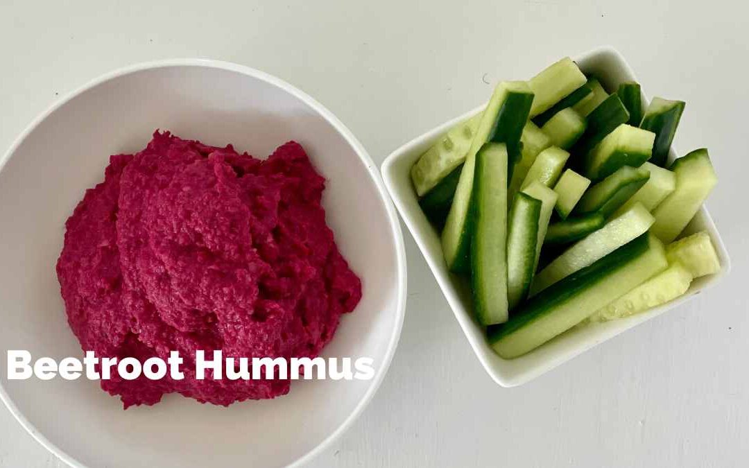 Super Quick Beetroot Hummus