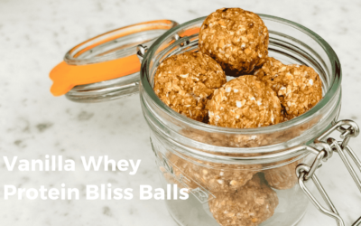 Vanilla Whey Protein Bliss Balls