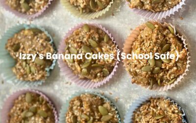 Izzy’s Banana Cakes (School Safe)