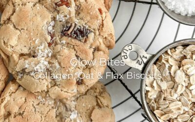 Glow Bites – Collagen, Oat & Flax Biscuits